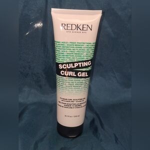 Redken Sculpting Curl Gel Strong Hold Frizz Control 8.5 oz New Sealed